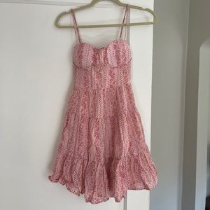 Isabelle's Cabinet Snatched Wildflower Dress Pink M, never worn